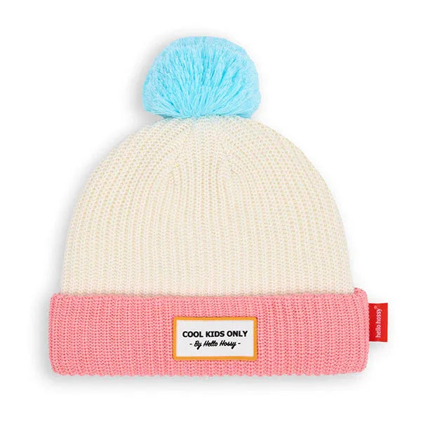 Beanie Block Pink Ice - Hello Hossy