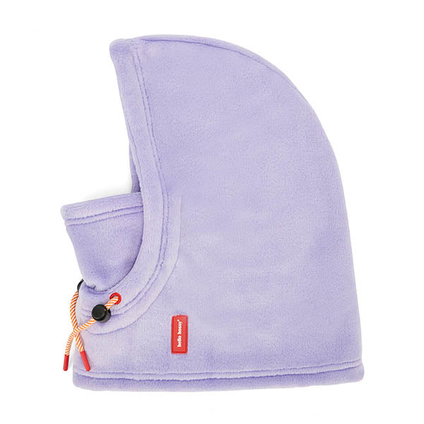 Fleece Combi Bivakmuts Sjaal Warmy Mauve