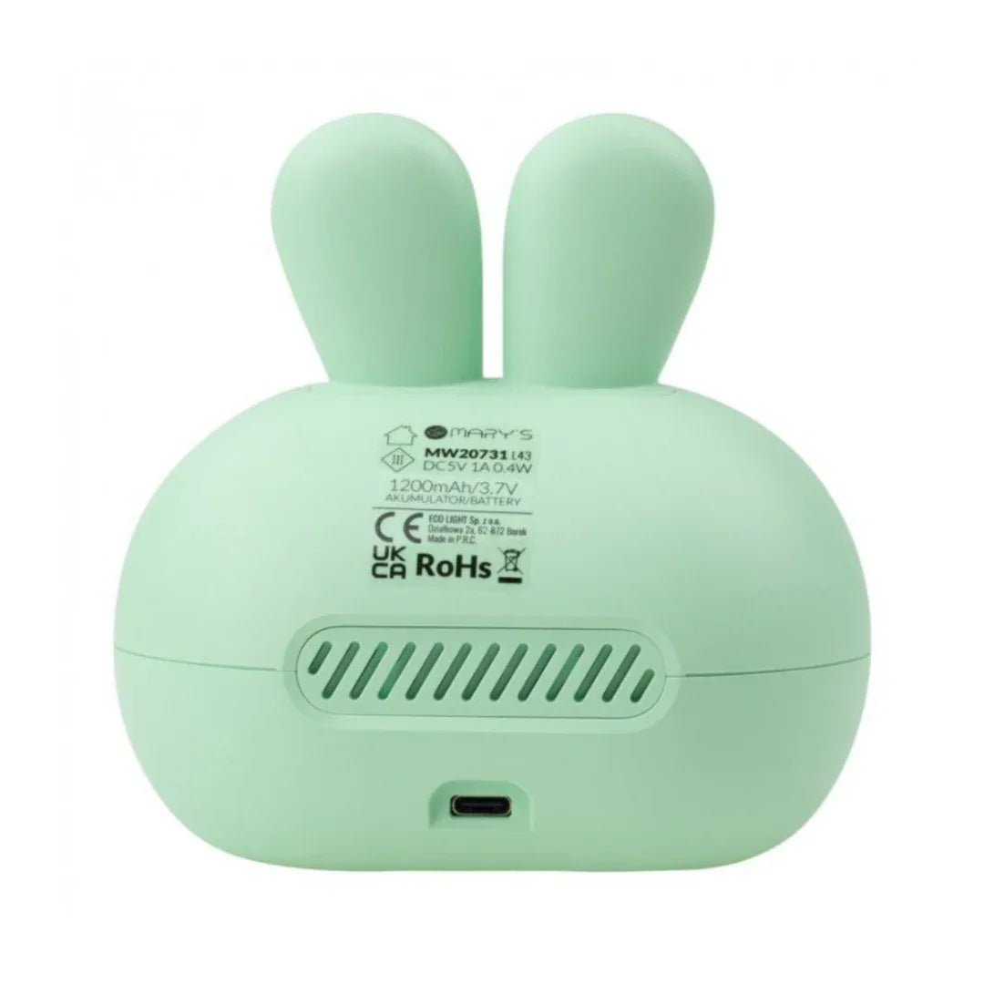 Alarm Clock Rabbit Green - Mary&
