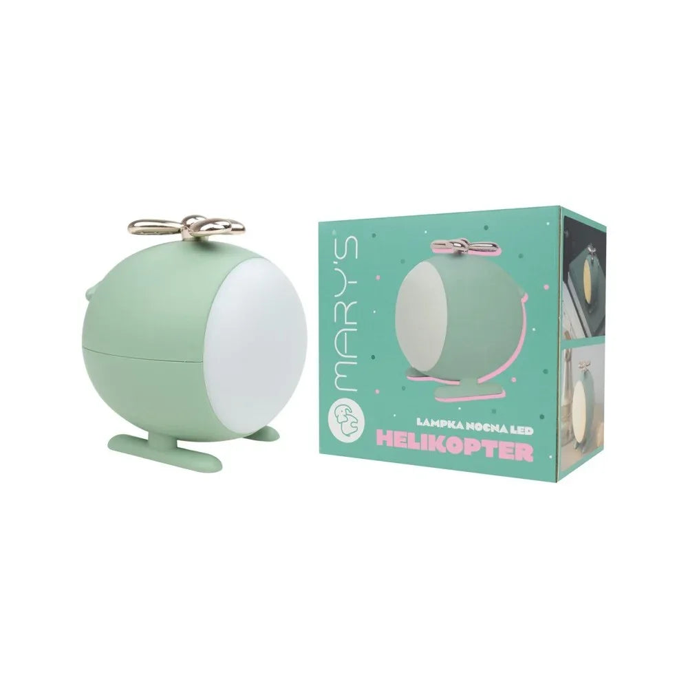 Led Lamp Helicopter Green - Mary&