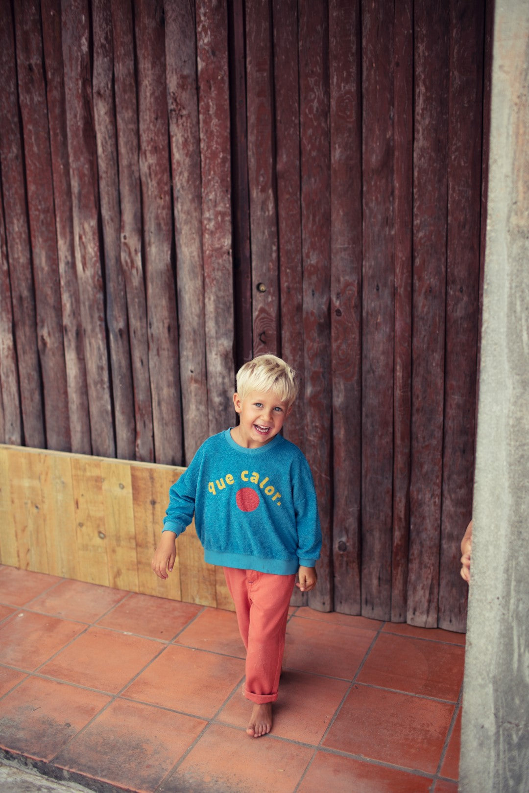 Unisex Trousers Terracotta