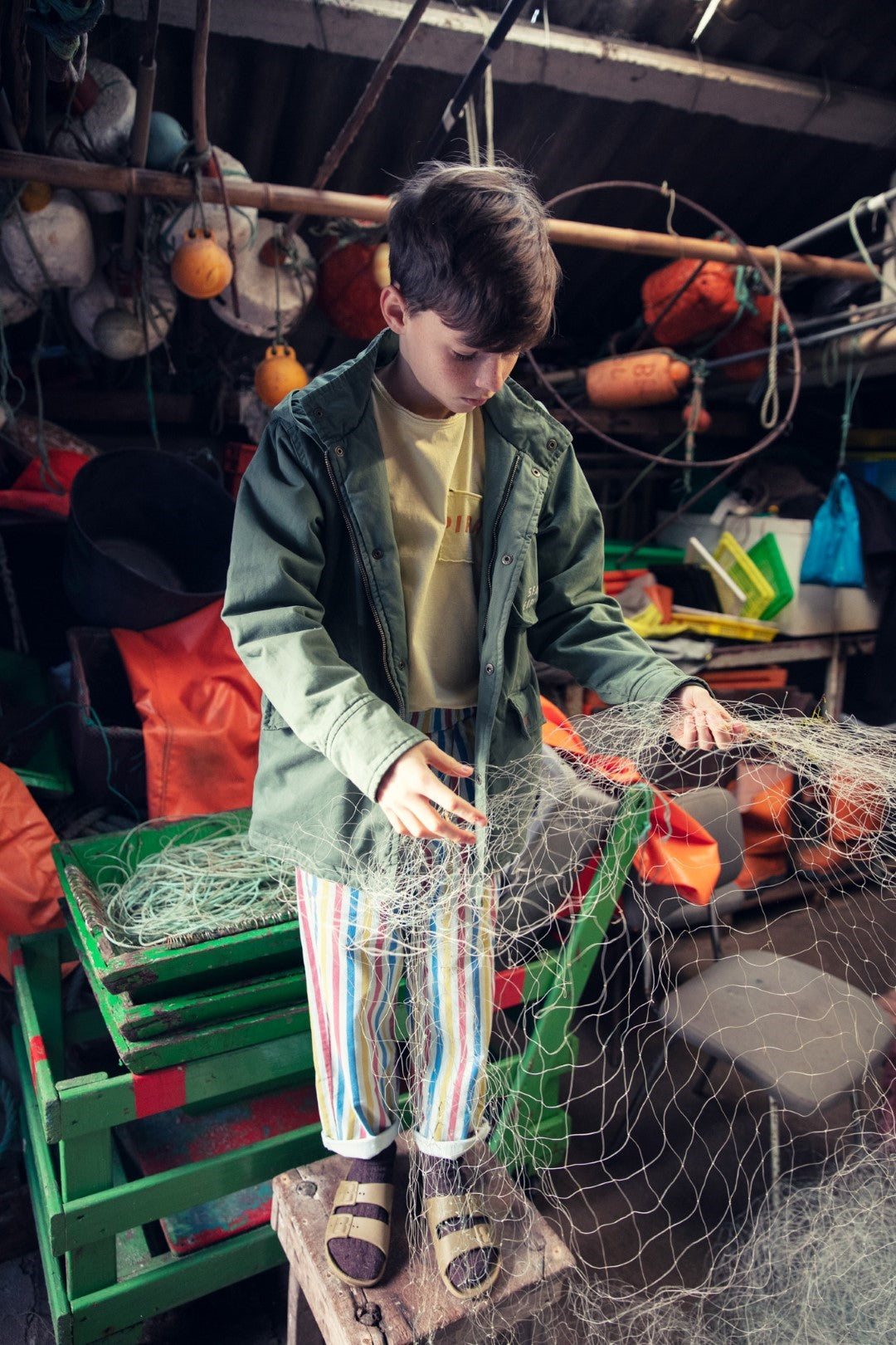 Longsleeve Green With Pirata Print