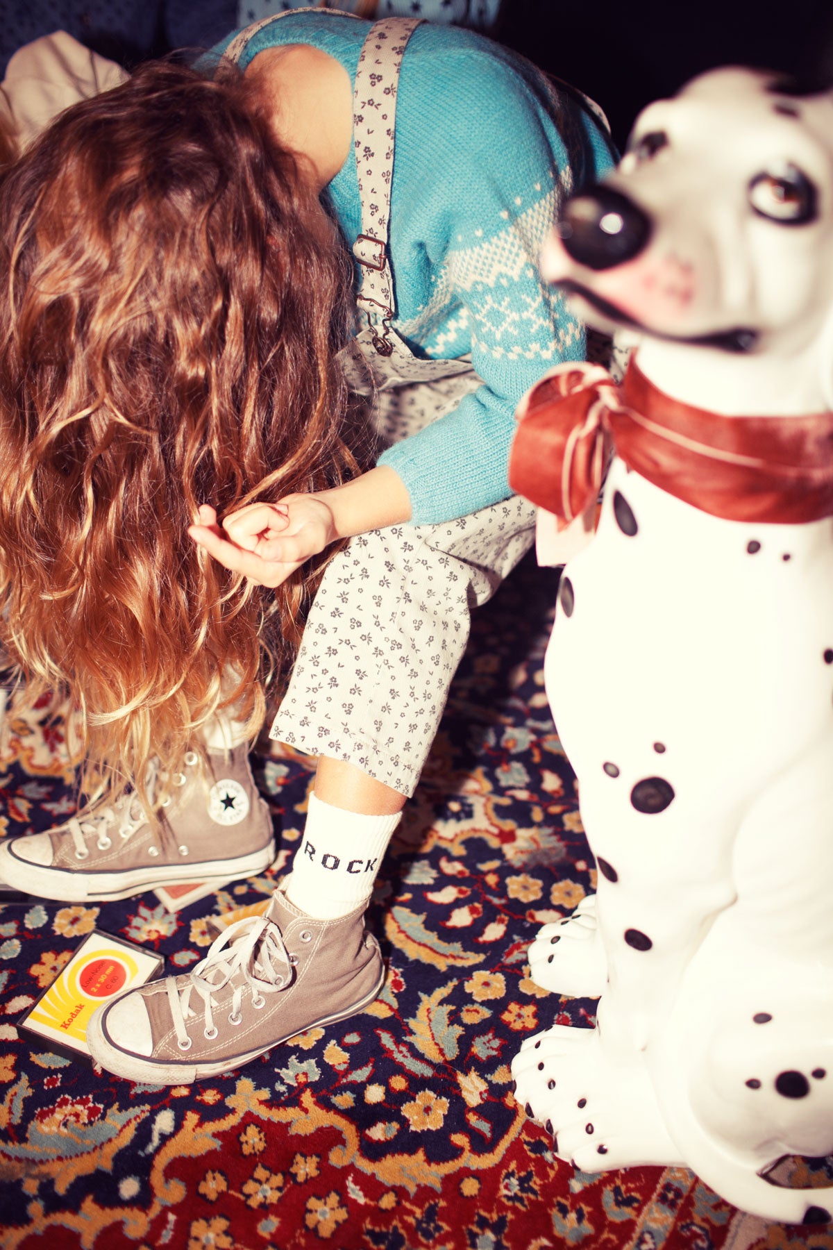 Socks Ecru Rock & Roll