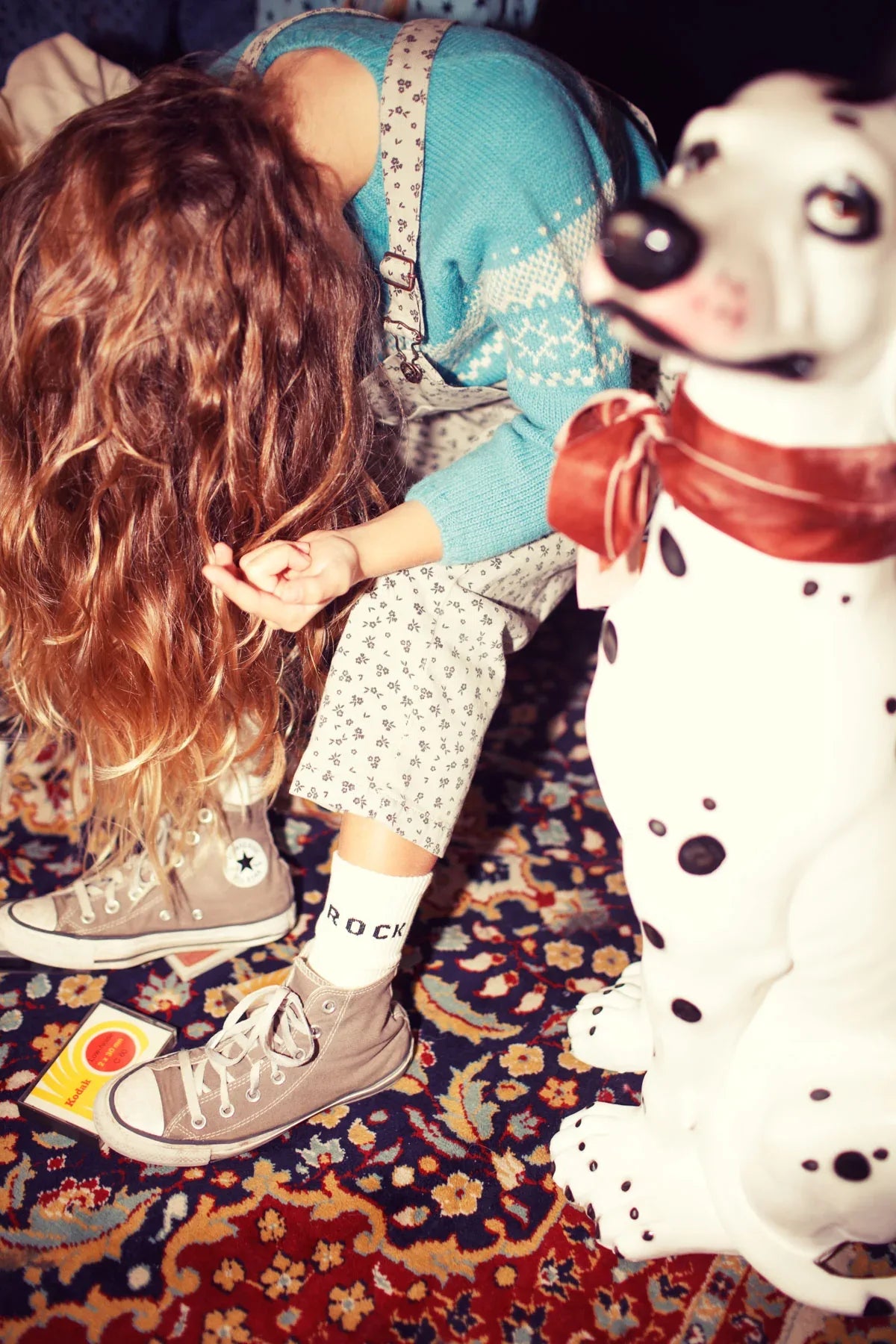 Socks Ecru Rock & Roll - Piupiuchick