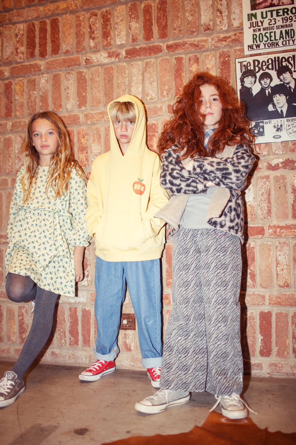 Flare Trousers Grey With Zebra Print - Piupiuchick