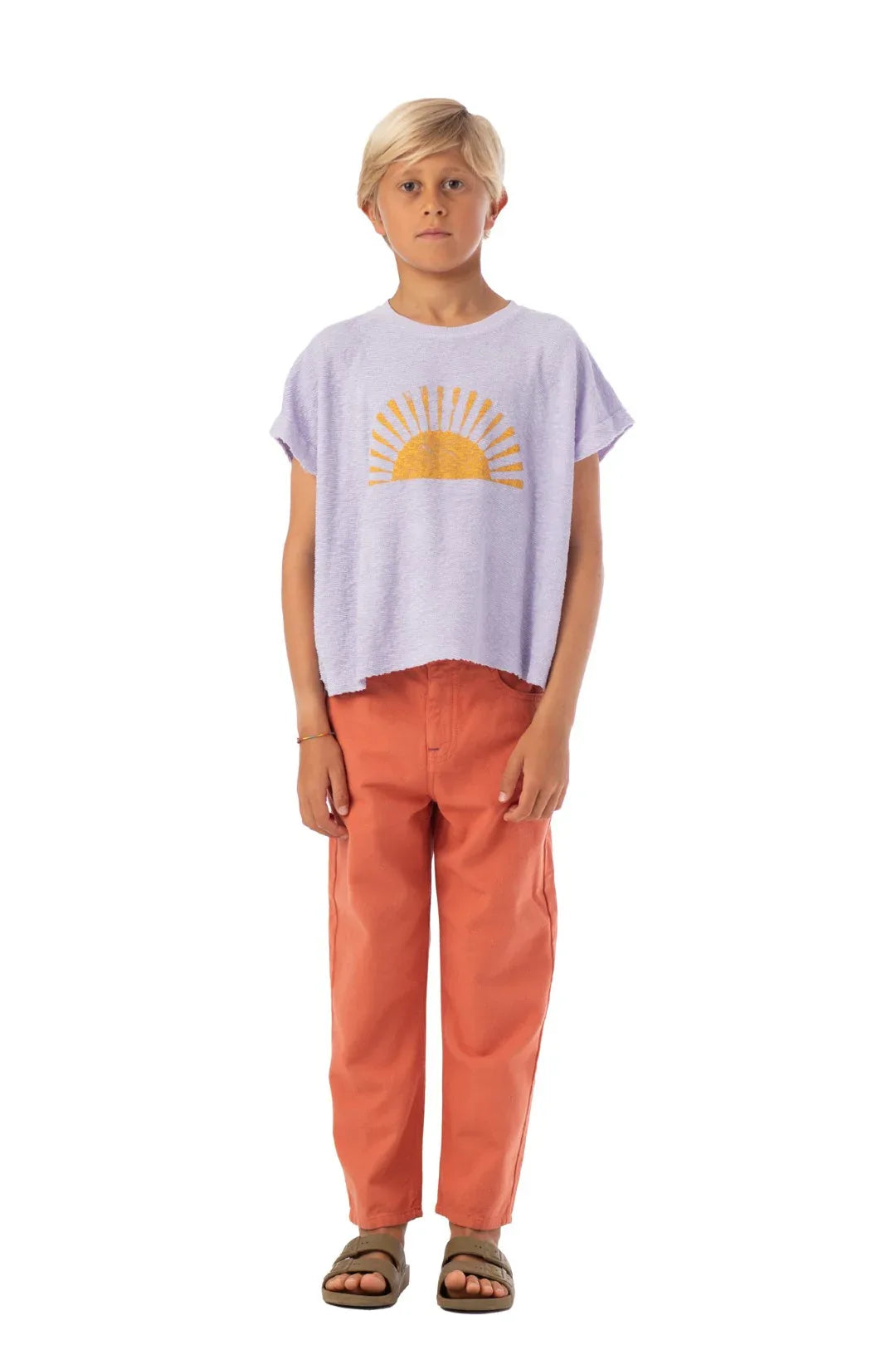 Unisex Trousers Terracotta - Piupiuchick
