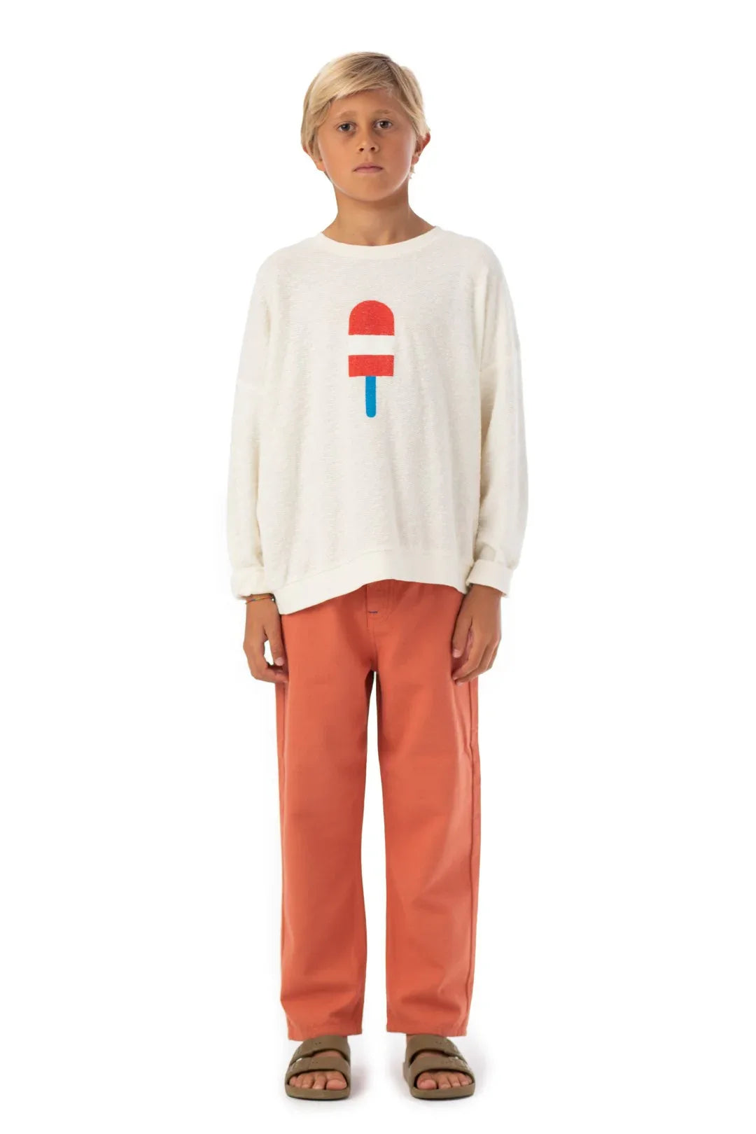 Unisex Trousers Terracotta - Piupiuchick