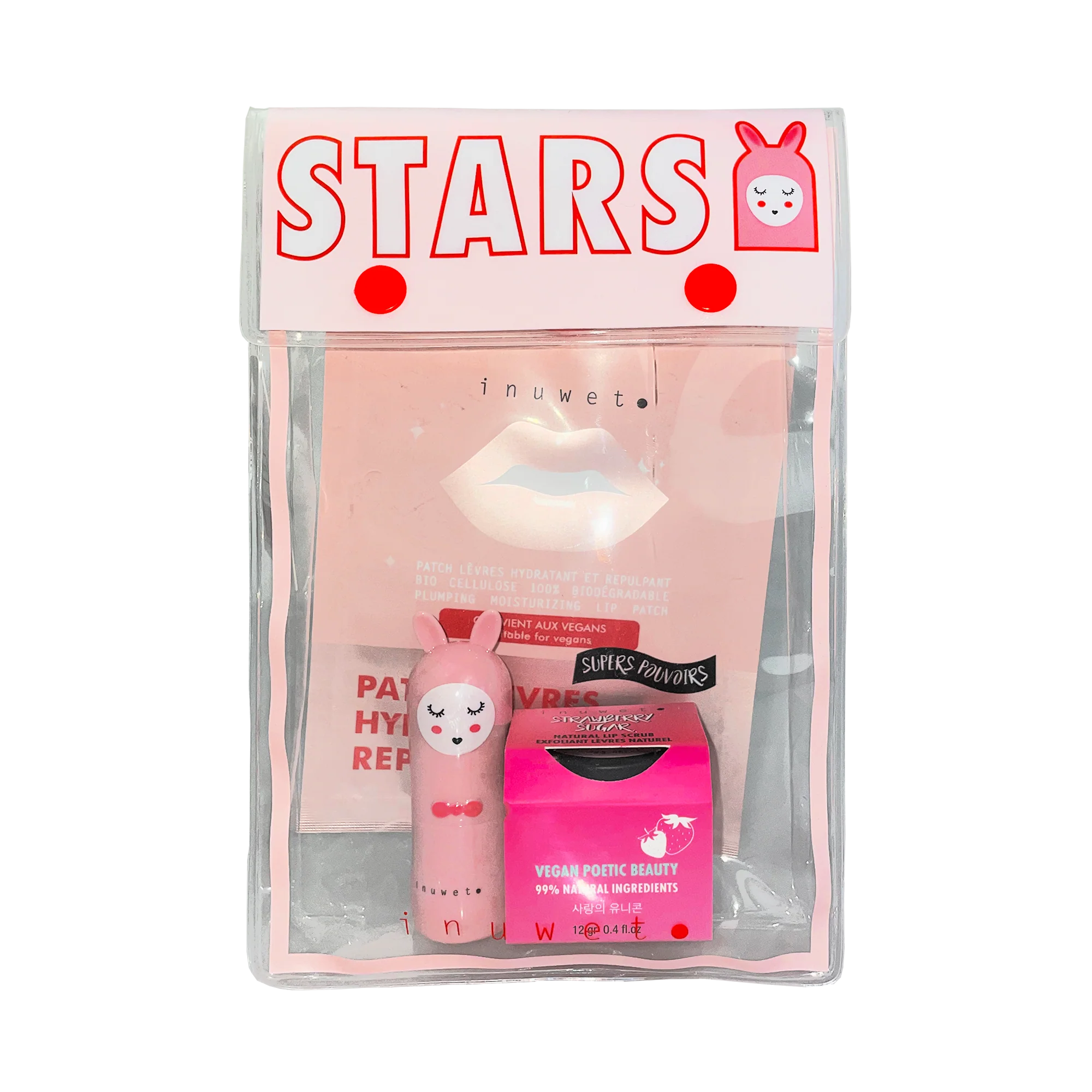 Bag Stars Wallet Lips Routine