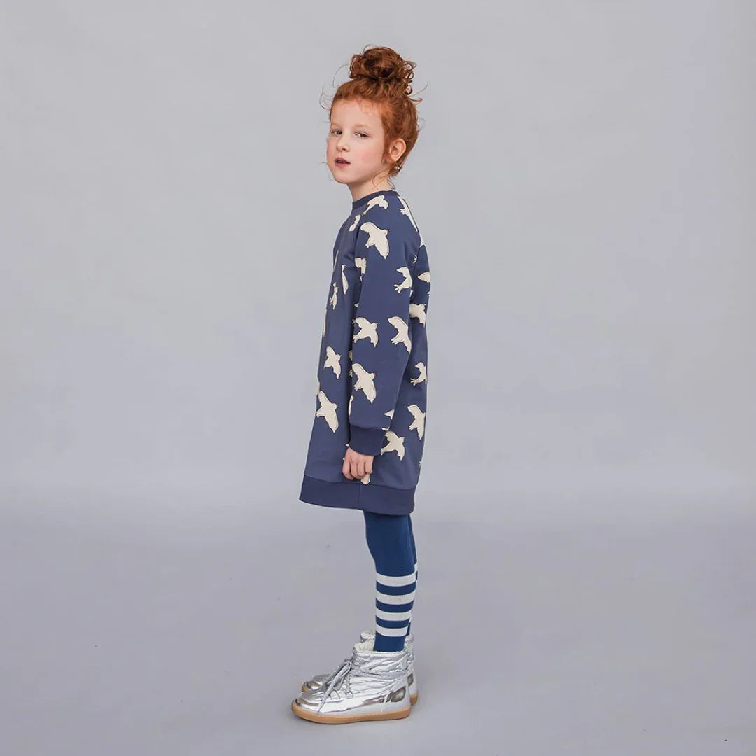 Sweaterdress Free Like A Bird - CarlijnQ