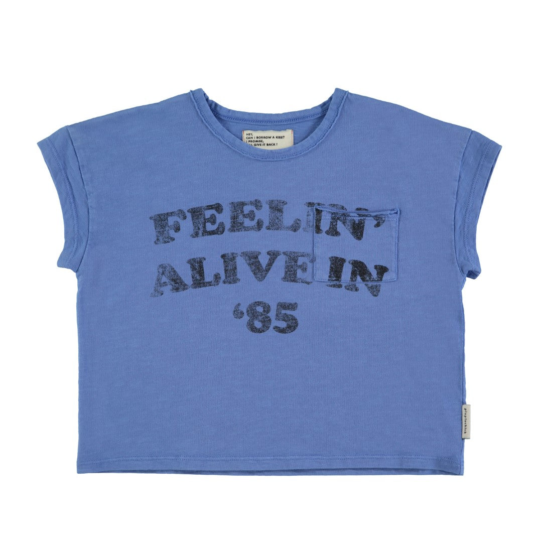 T-Shirt Blue With Feelin&