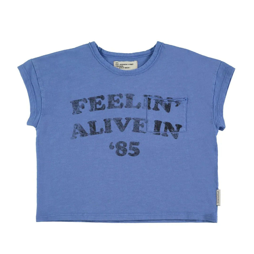 T-Shirt Blue With Feelin&