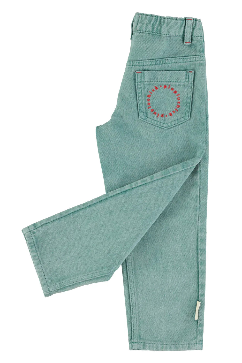 Unisex Trousers Washed Green - Piupiuchick