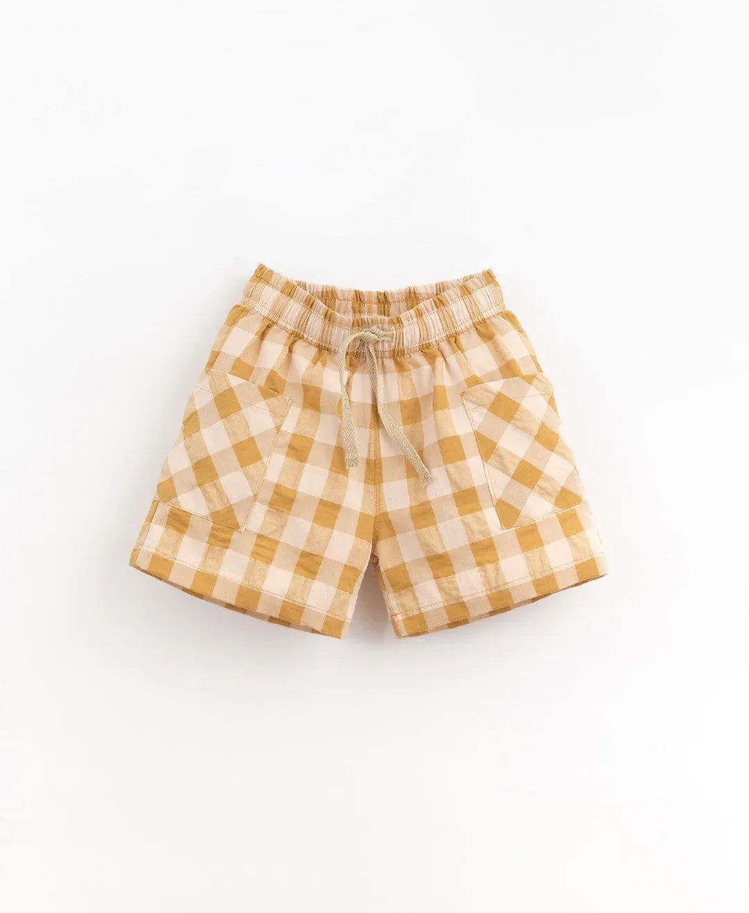 Vichy woven Shorts Lemongrass - Play Up