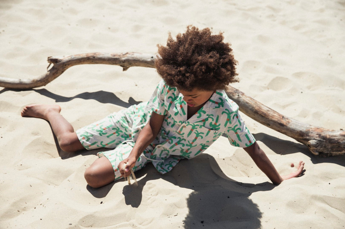 Bermuda Noah Green Palmtree