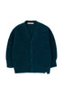 Solid Cardigan Petrol Green van Tinycottons