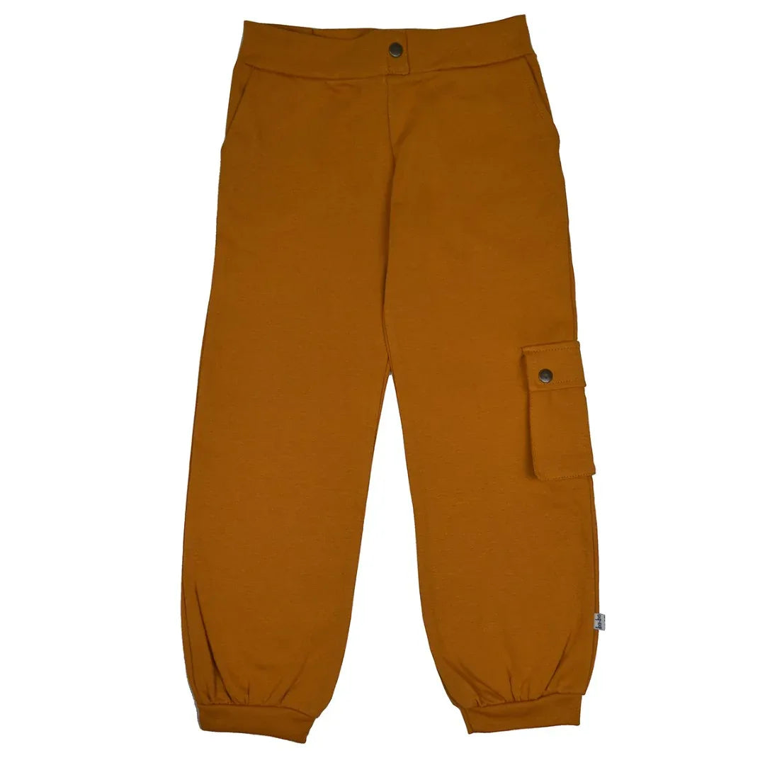 Ennis Pant Punto Di Roma Sudan Brown - Baba Kidswear