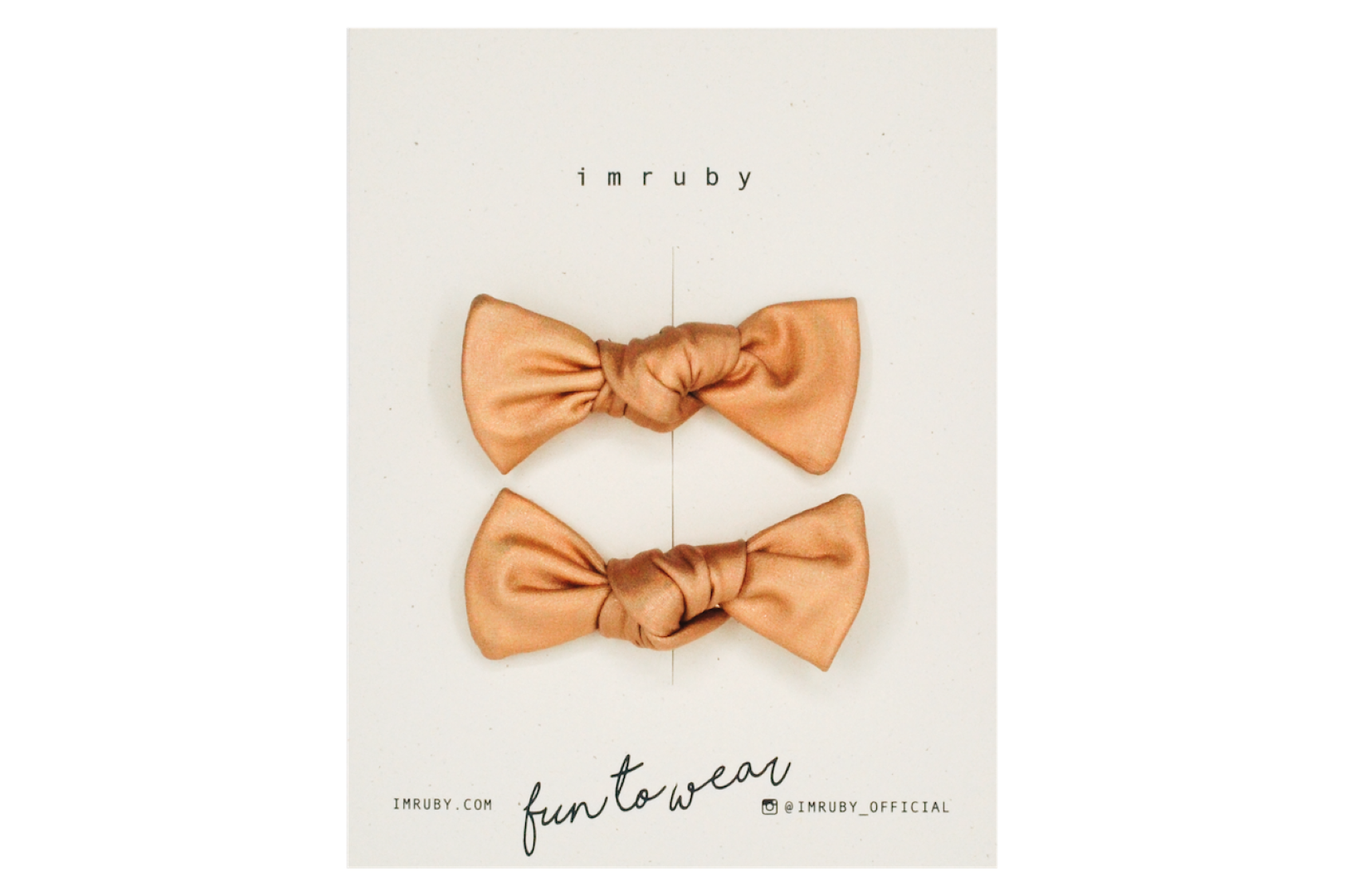 Imruby | Candy Bows Ida