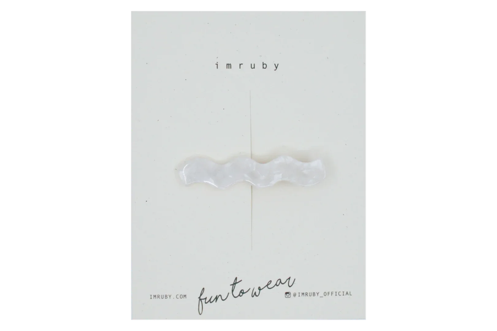 Wave Clip Manel - Imruby