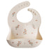 Mushie | Silcone Bib Pink Flowers