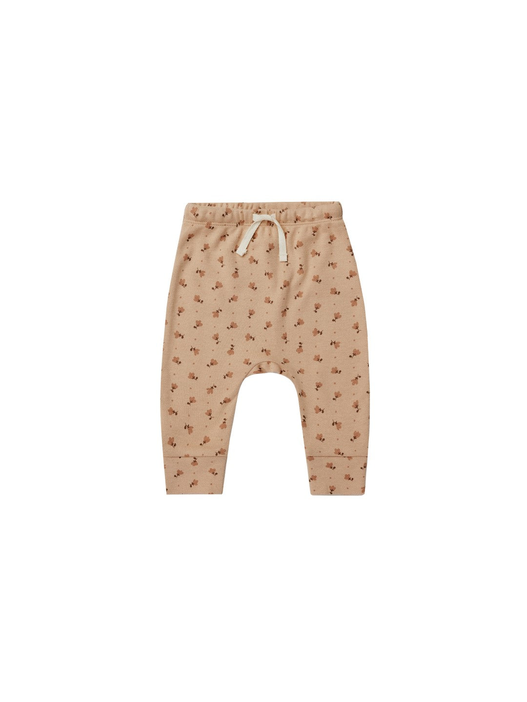 Drawstring Pant Tulips Apricot van Quincy Mae