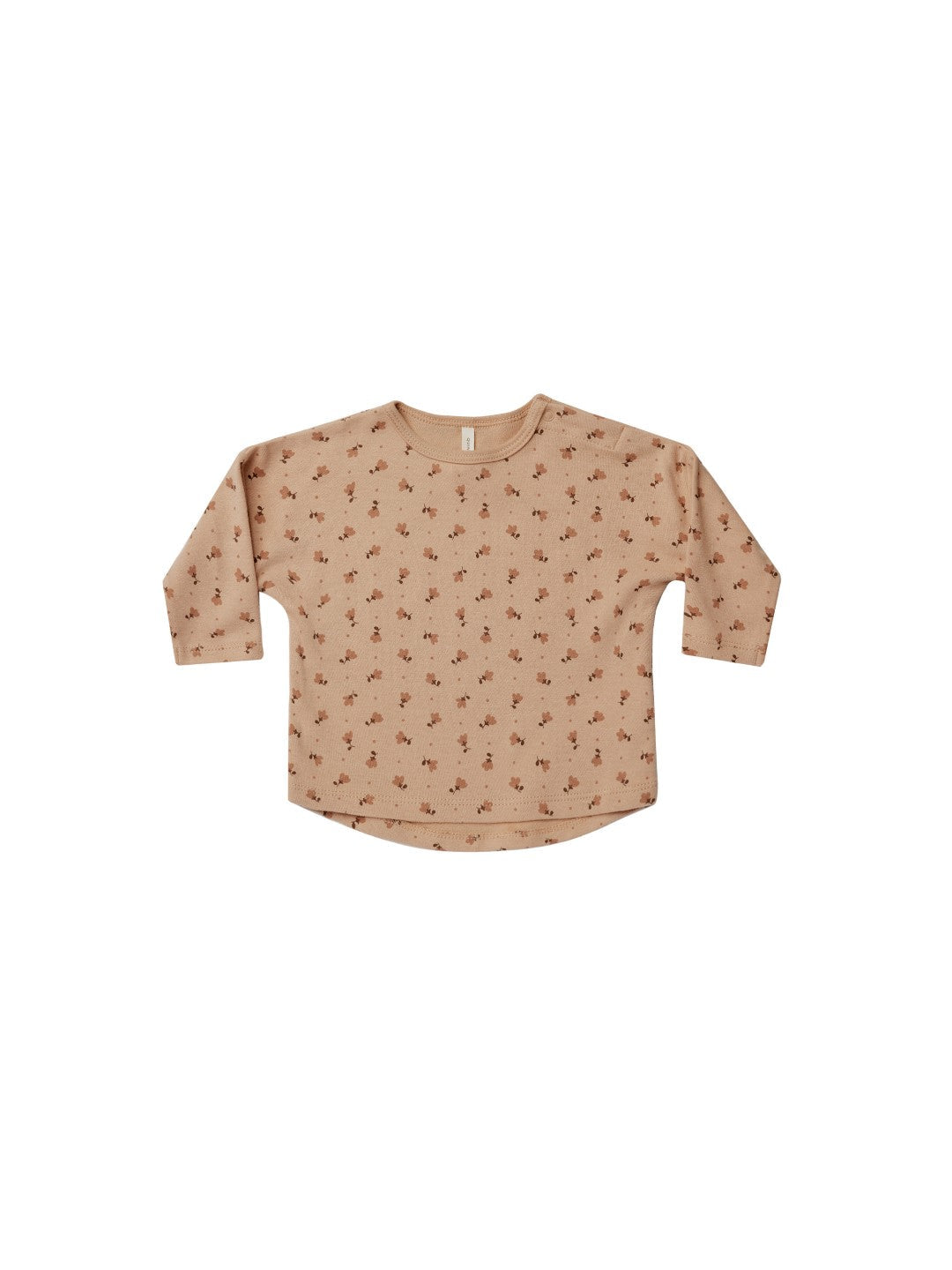 Longsleeve Tee Tulips Apricot van Quincy Mae