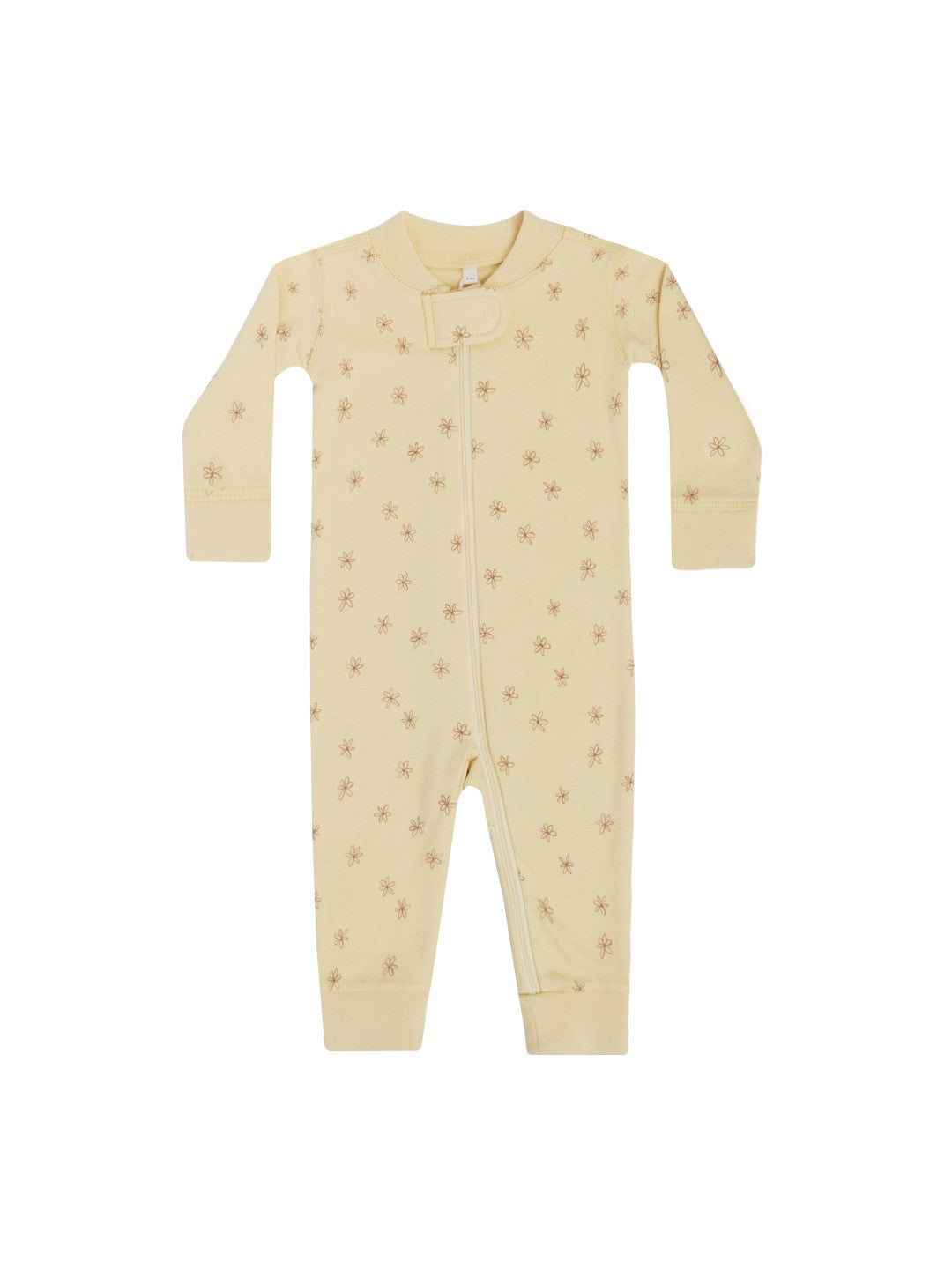 Zip Longsleeve Sleeper Blossom Yellow van Quincy Mae