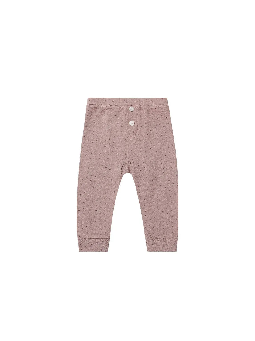 Pointelle Legging Lilac - Quincy Mae