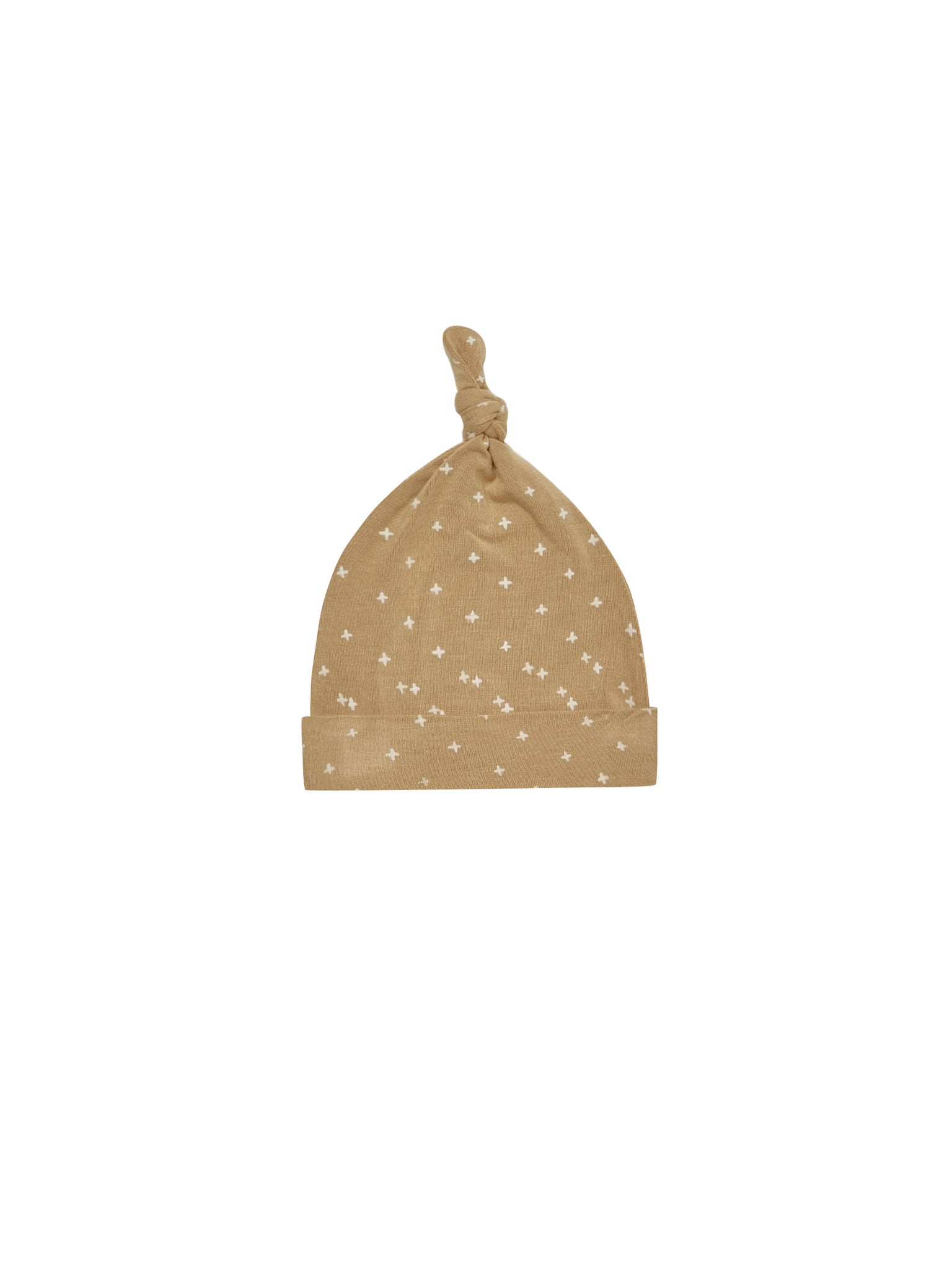 Bamboo Knotted Baby Hat Plus Honey van Quincy Mae