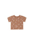 Boxy Pocket Tee Sunburst van Quincy Mae
