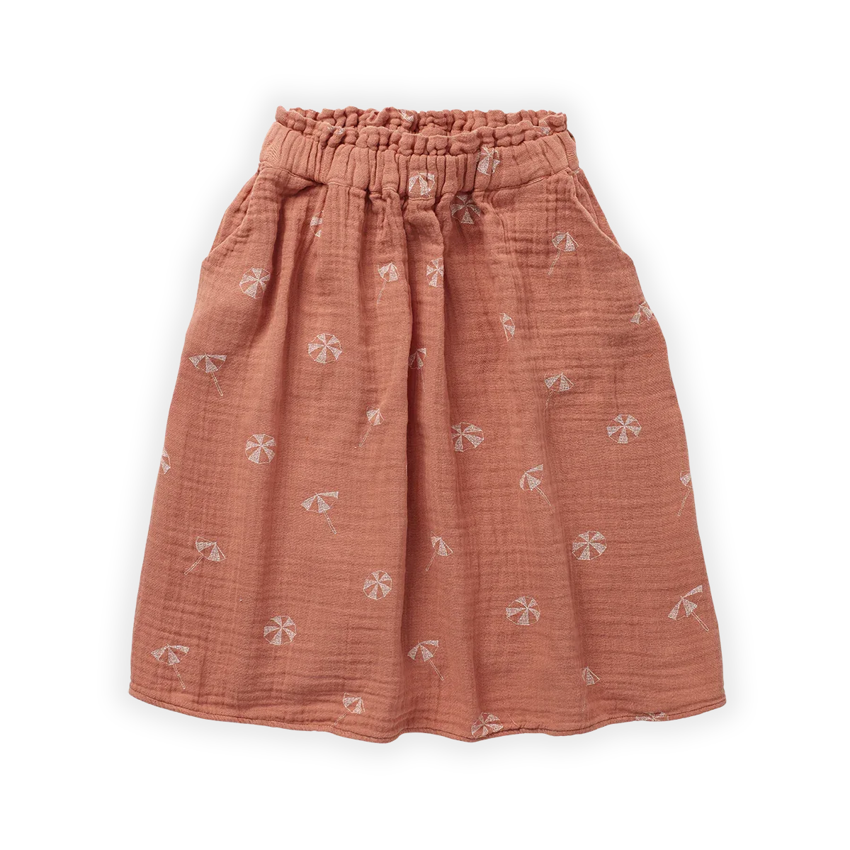 Long Skirt Umbrella Print Café - Sproet & Sprout