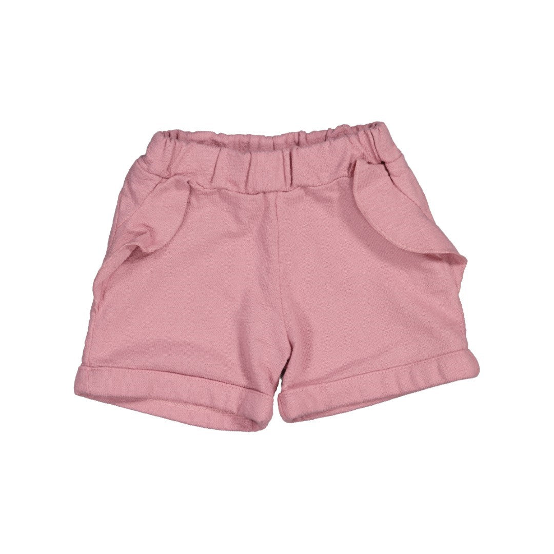 Clam Fleece Frilly Short Pink van Beans Barcelona