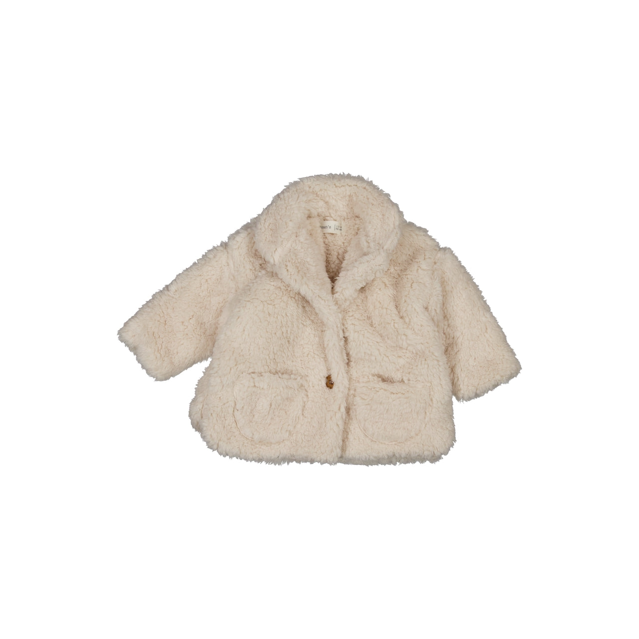 Polar Coat Ecru van Beans Barcelona