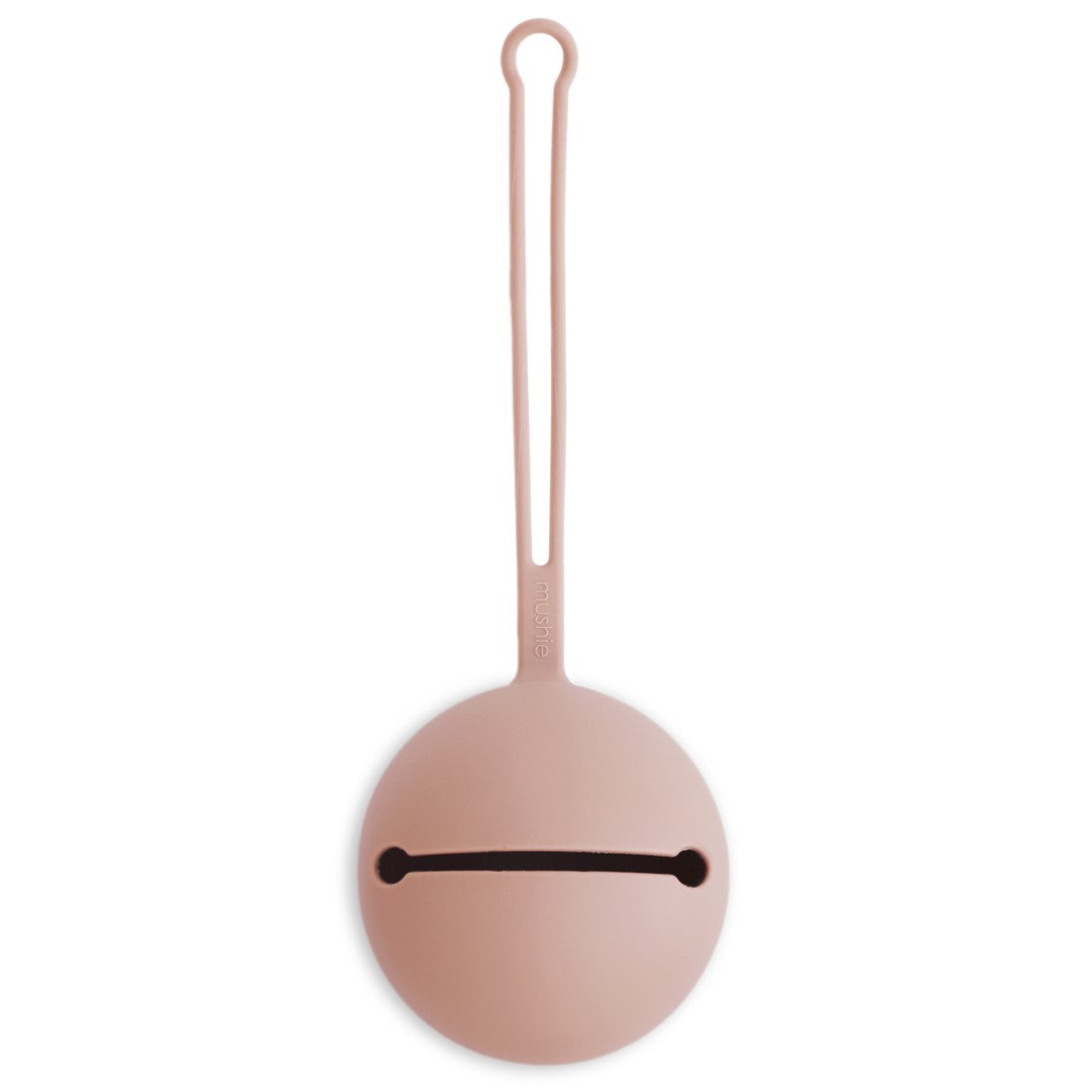 Mushie | Bibs Silicone Pacifier Case Blush