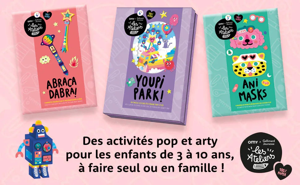 MERK Les Ateliers OMY x Gallimard Jeunesse - KDkes