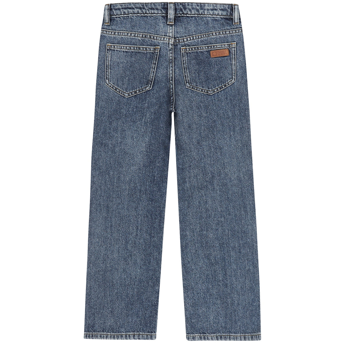 Jeans Jara Blue Wide Denim Medium Stonewash