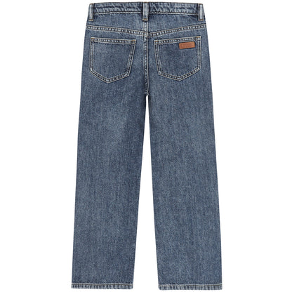 Jeans Jara Blue Wide Denim Medium Stonewash