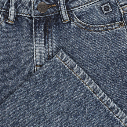 Jeans Jara Blue Wide Denim Medium Stonewash
