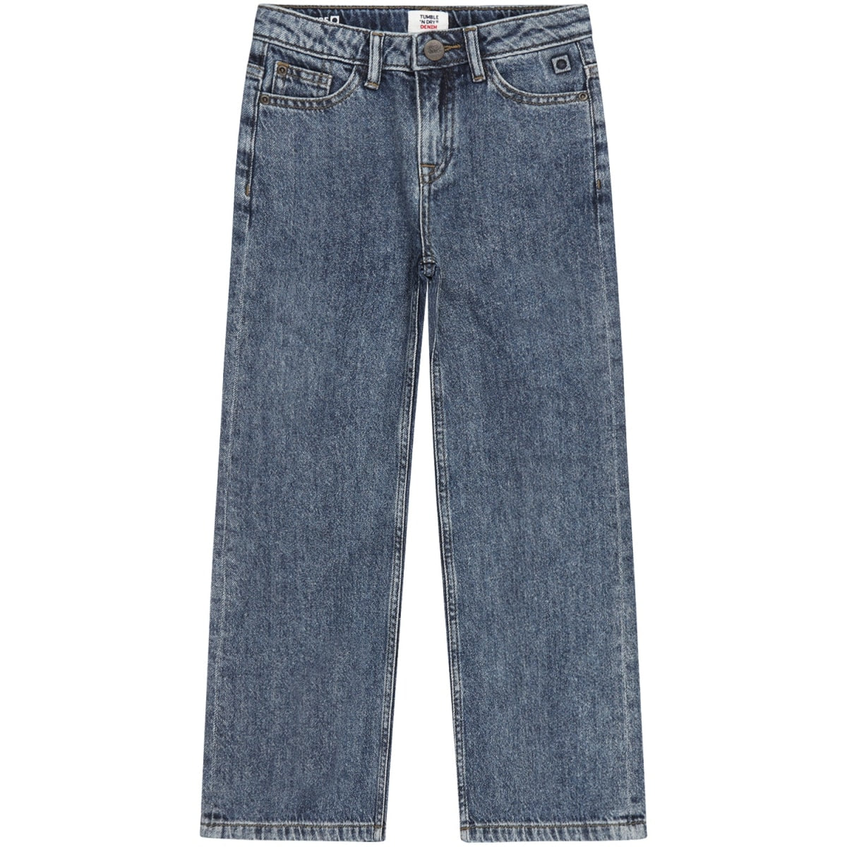 Jeans Jara Blue Wide Denim Medium Stonewash