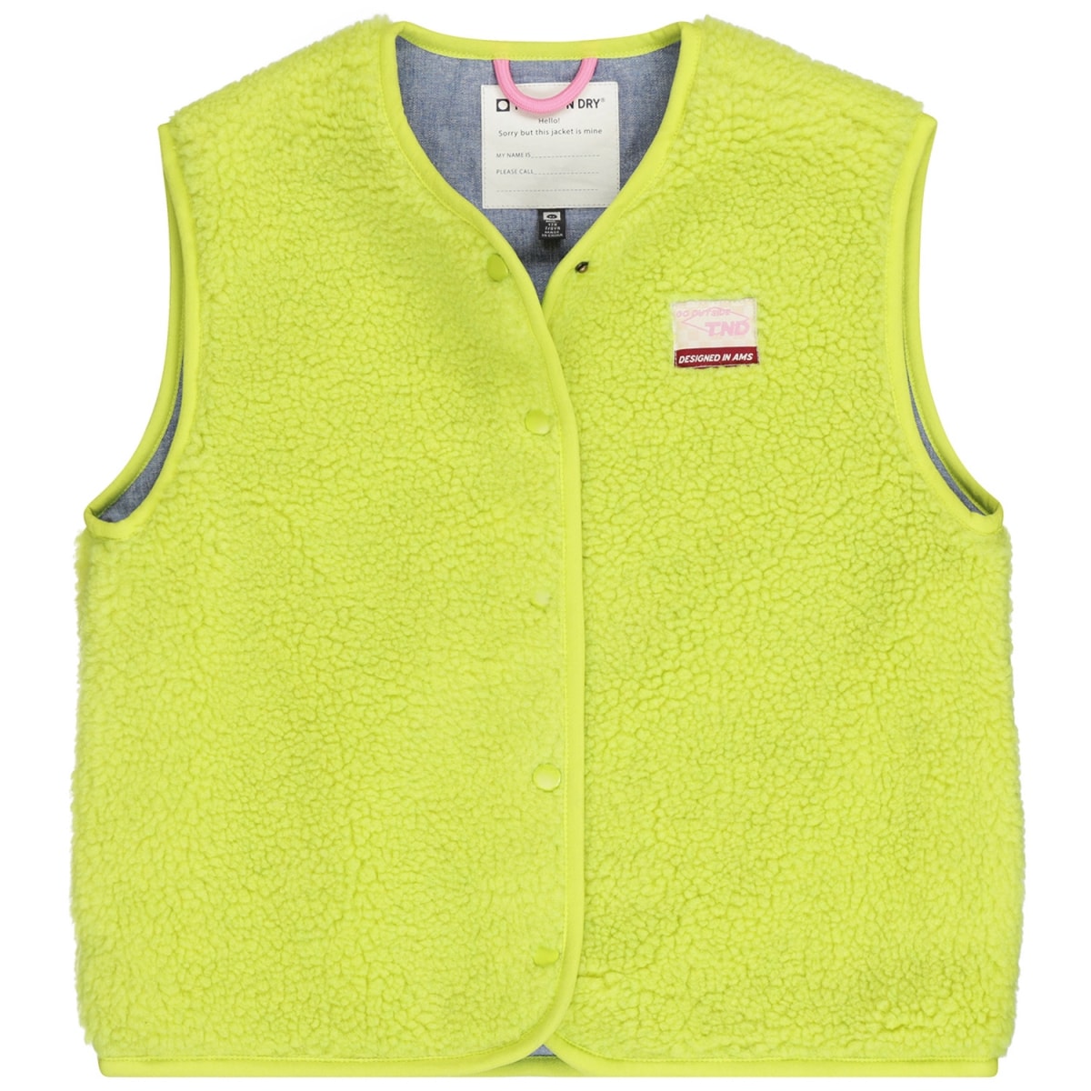 Overshirt Filou Lime Punch