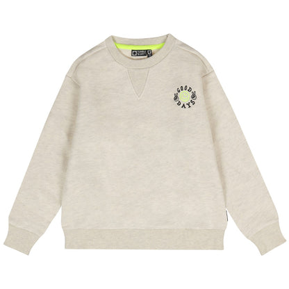Sweatshirt Deck Off White Melange