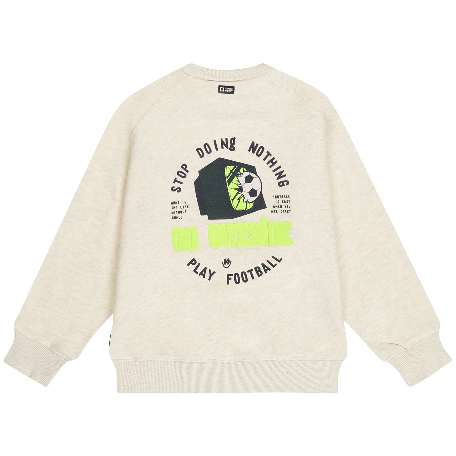 Sweatshirt Brighton Off White Melange