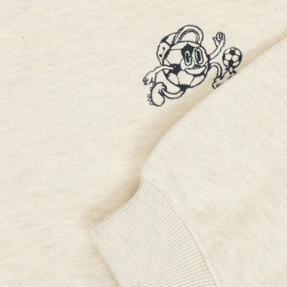 Sweatshirt Brighton Off White Melange