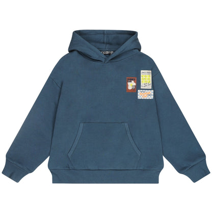 Hoodie Exeter Blue Wing Teal