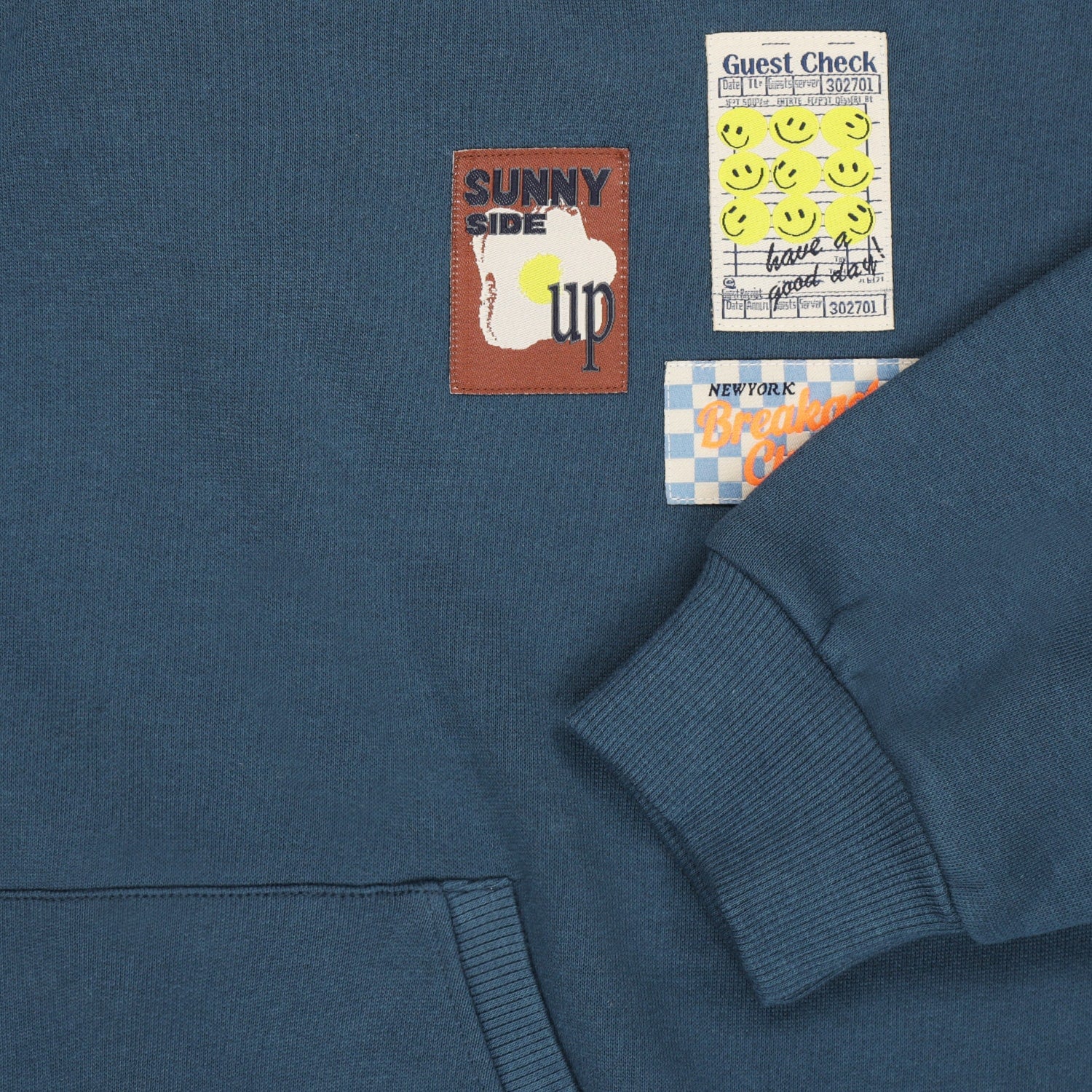 Hoodie Exeter Blue Wing Teal