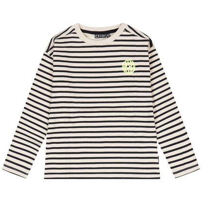 Long Sleeve T-shirt Concrete Navy Blazer