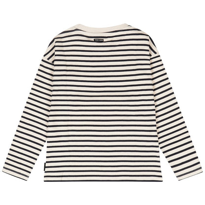 Long Sleeve T-shirt Concrete Navy Blazer