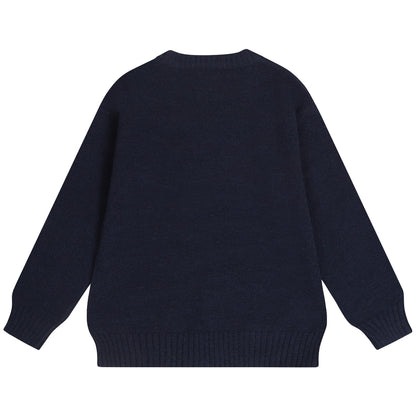 Sweater Knit Essex Navy Blazer
