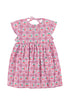 Short Dress Lilac With Cherries Allover - Piupiuchick