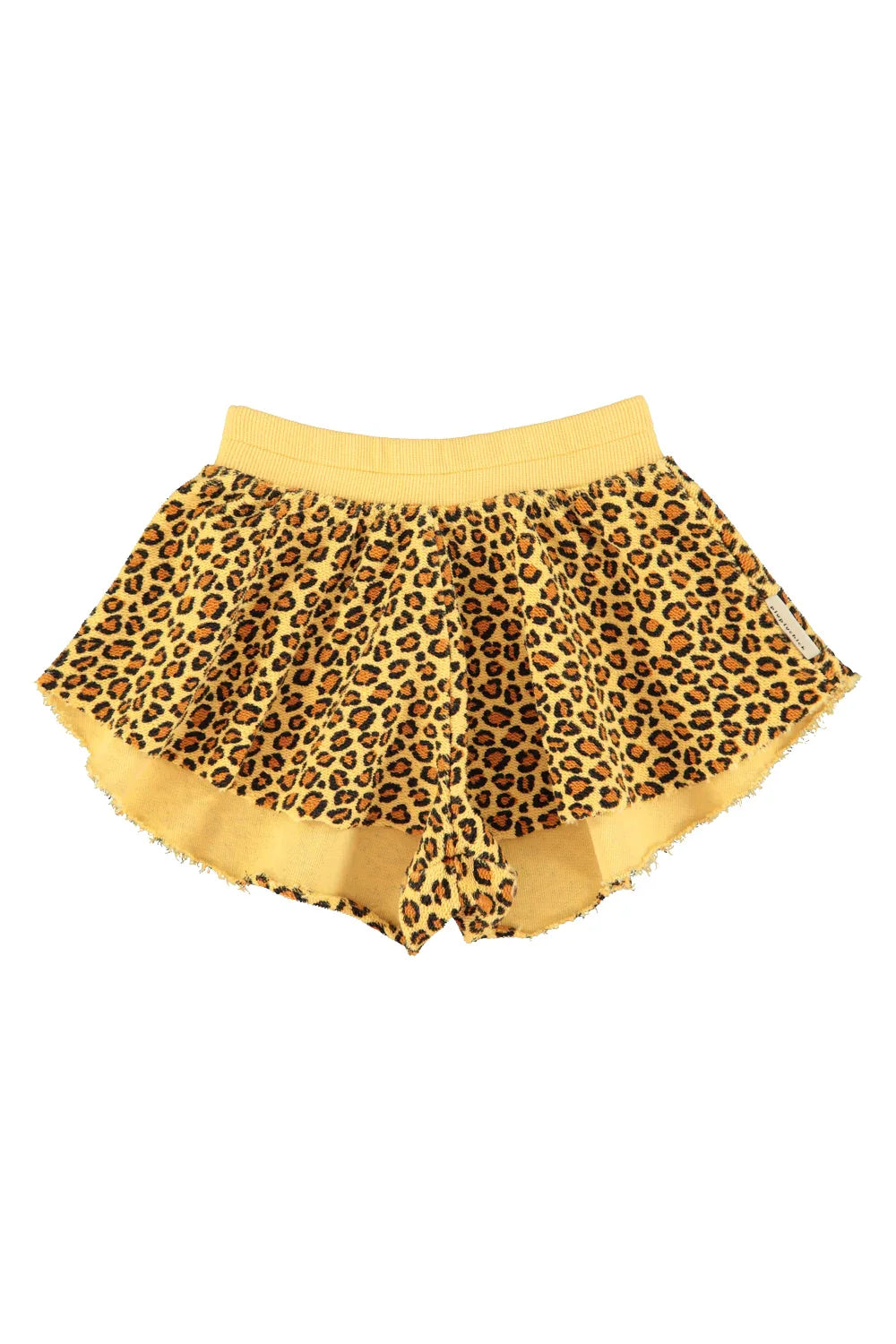 Shorts Mustard Animal Print - Piupiuchick