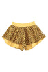Shorts Mustard Animal Print - Piupiuchick